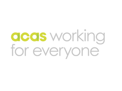 The logo for ACAS - "working with everyone"