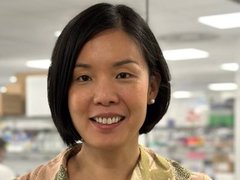 Headshot of Dr Sean Lim, a lady smiling.