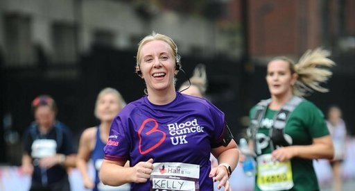 A runner at the Royal Parks Half Marathon