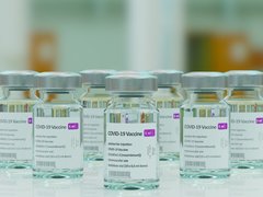 An image of covid vaccine vials