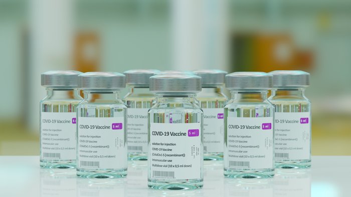 An image of covid vaccine vials